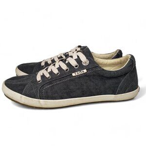 Taos Star Lace Up Sneaker Women's Canvas Everyday Boat Style Comfort Shoes 9